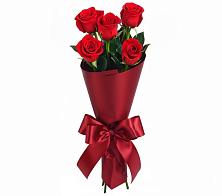Букет 5 Красных роз Эдлесс Лав в Лахденпохье