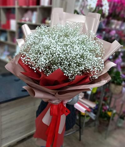 Букет цветов из: Гипсофила в Лахденпохье