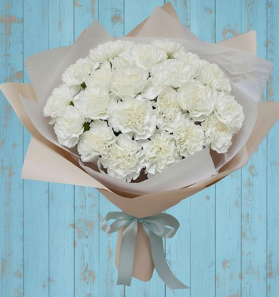 Букет цветов из: Гвоздики в Лахденпохье