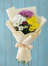 Букет цветов из:  Хризантемы в Лахденпохье