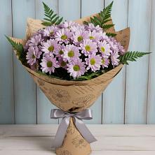 Букет цветов из:  Хризантемы в Лахденпохье