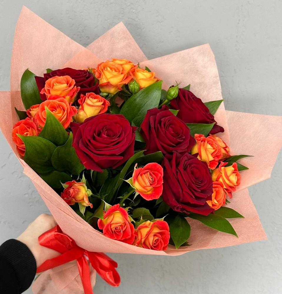 Букет Любовь и восторг в Лахденпохье