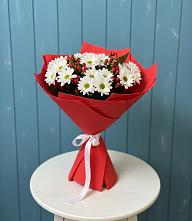 Букет цветов из:  Хризантемы в Лахденпохье