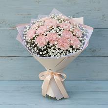 Букет цветов из:  Гвоздики в Лахденпохье