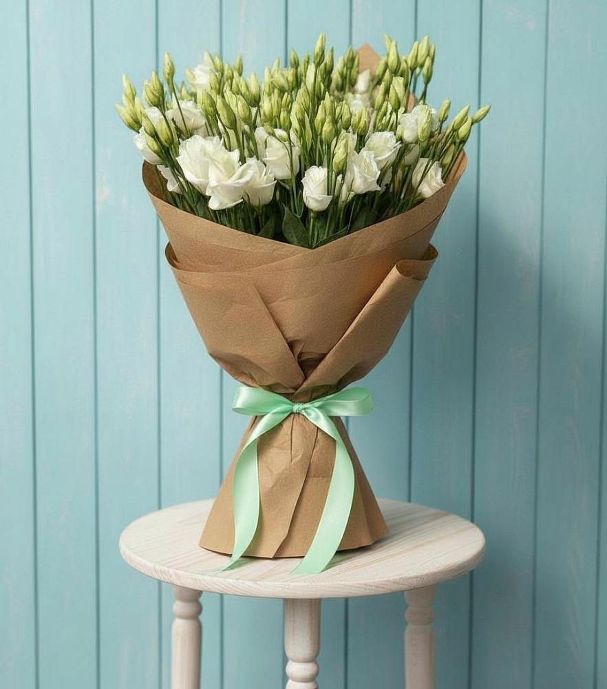 Букет цветов из: Лизиантусы в Лахденпохье