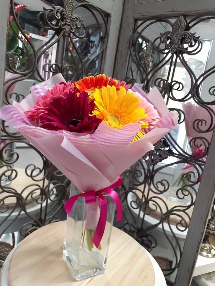 Букет цветов из: Герберы в Лахденпохье