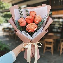 Букет цветов из:  Розы в Лахденпохье