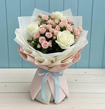 Букет цветов из:  Розы в Лахденпохье