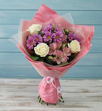 Букет цветов из:  Герберы в Лахденпохье