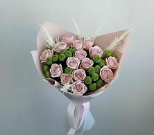 Букет цветов из:  Розы и Хризантемы в Лахденпохье