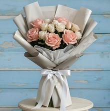 Букет цветов из:  Розы в Лахденпохье