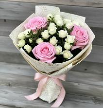 Букет цветов из:  Розы в Лахденпохье