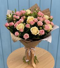 Букет цветов из:  Розы в Лахденпохье