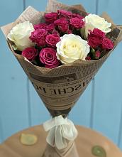 Букет цветов из:  Розы в Лахденпохье