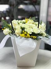 Цветочная композиция из Розы  в Лахденпохье
