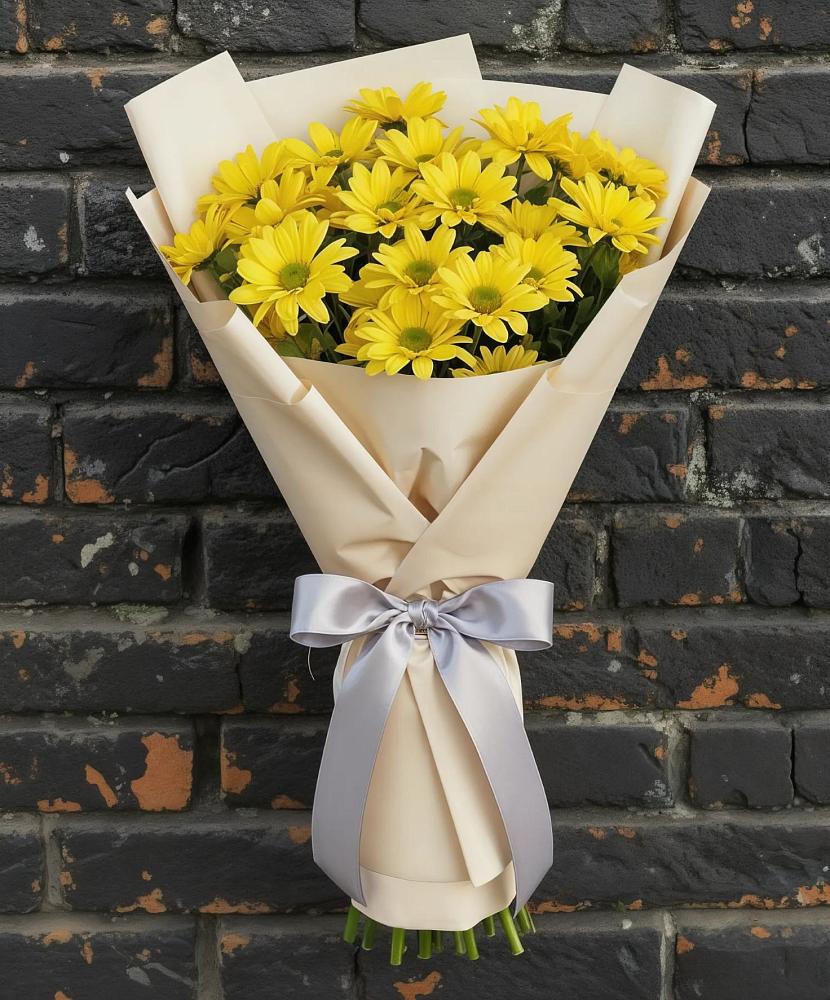 Букет цветов из: Хризантемы в Лахденпохье