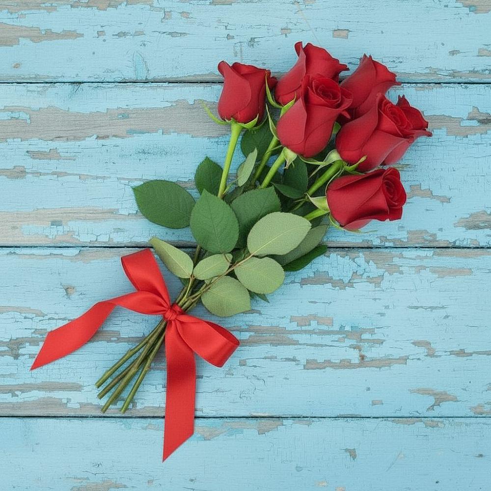 Букет Красные розы в Лахденпохье