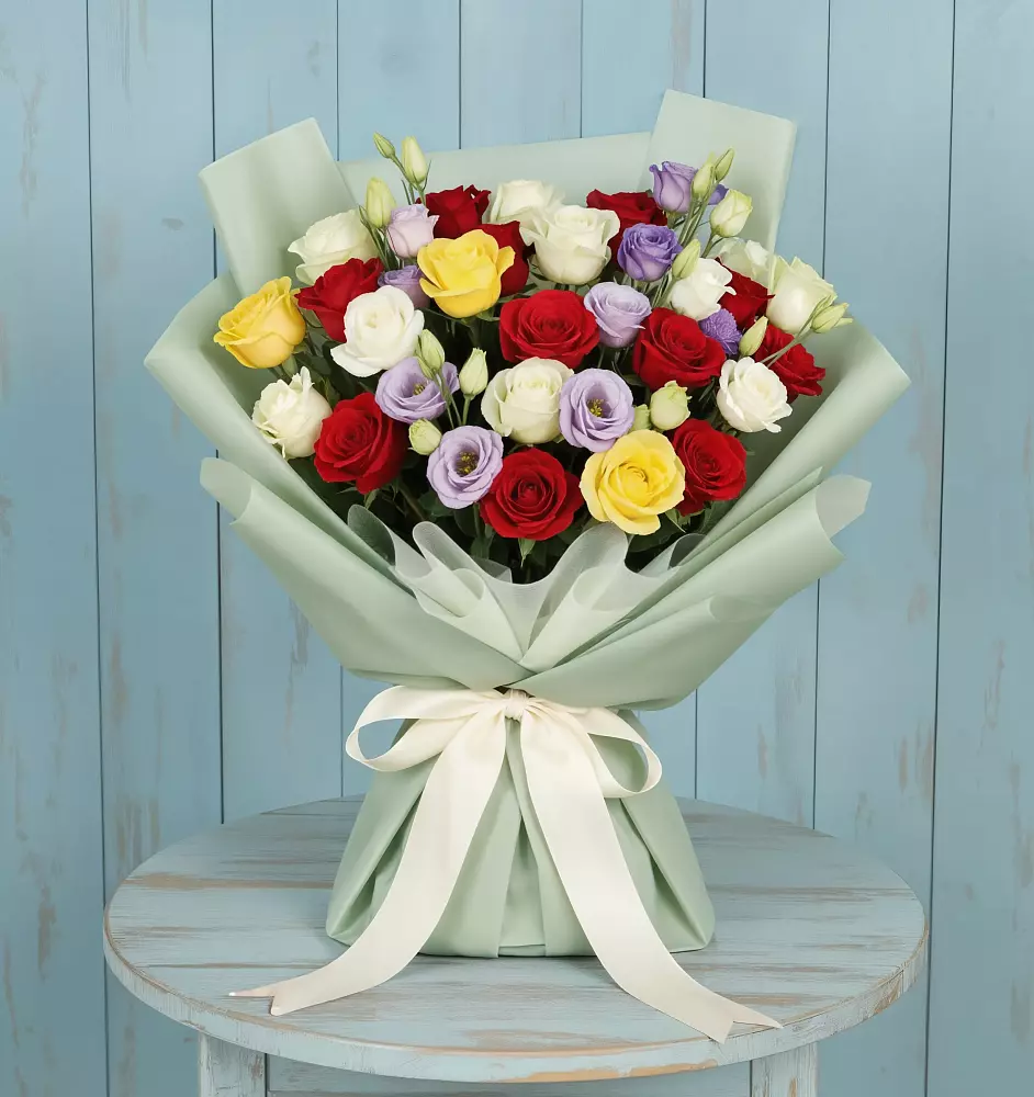 Букет цветов из: Розы в Лахденпохье