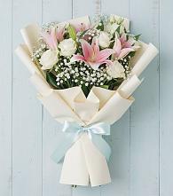 Букет цветов из:  Лилии в Лахденпохье
